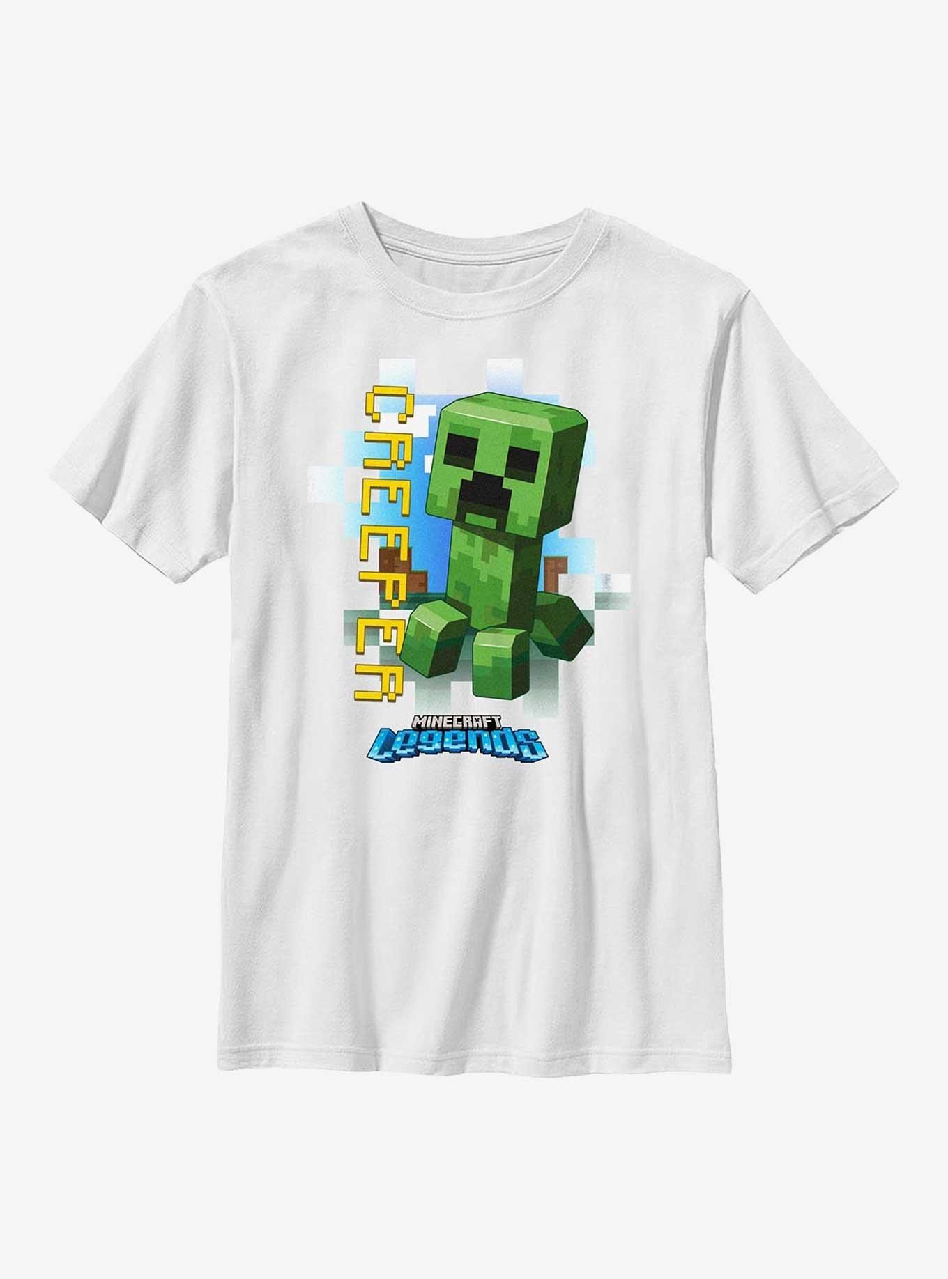 Minecraft Legends Creeper Hero Youth T-Shirt, , hi-res