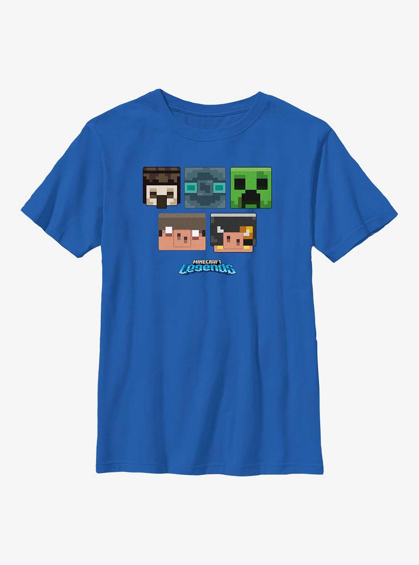 Minecraft Legends Mobs and Piglins Youth T-Shirt, , hi-res