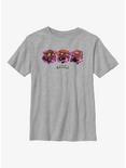 Minecraft Legends Watercolor Piglins Youth T-Shirt, ATH HTR, hi-res