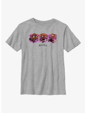 Minecraft Legends Watercolor Piglins Youth T-Shirt, , hi-res