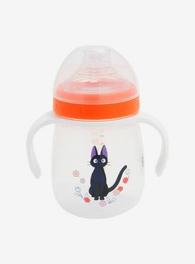 Studio Ghibli Kiki's Delivery Service Jiji Floral Sippy Cup - BoxLunch Exclusive