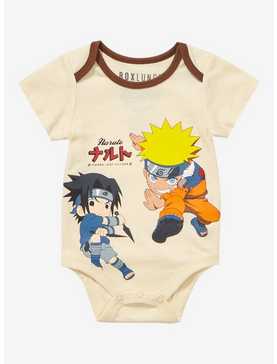 Naruto Shippuden Naruto & Sasuke Portrait Infant One-Piece - BoxLunch Exclusive, , hi-res