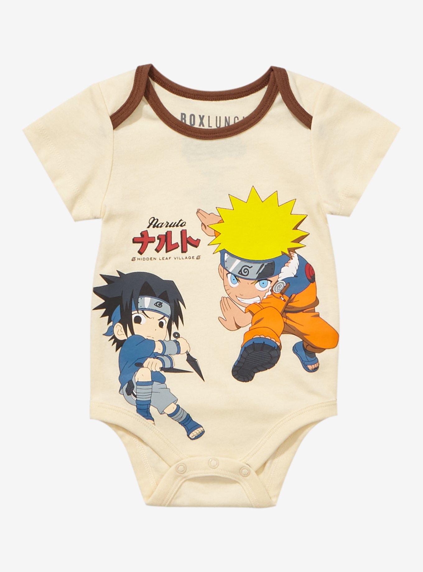 Naruto Shippuden Naruto & Sasuke Portrait Infant One-Piece