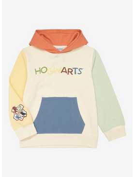 Harry Potter Hogwarts Color Block Youth Hoodie - BoxLunch Exclusive, , hi-res