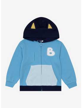 Bluey Figural Bluey Toddler Zippered Hoodie - BoxLunch Exclusive, , hi-res