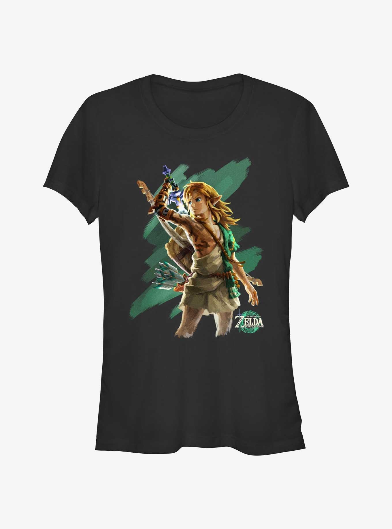 The Legend of Zelda: Tears of the Kingdom Hero Link Girls T-Shirt