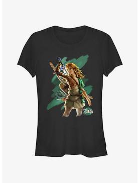 Plus Size The Legend of Zelda: Tears of the Kingdom Hero Link Girls T-Shirt, , hi-res