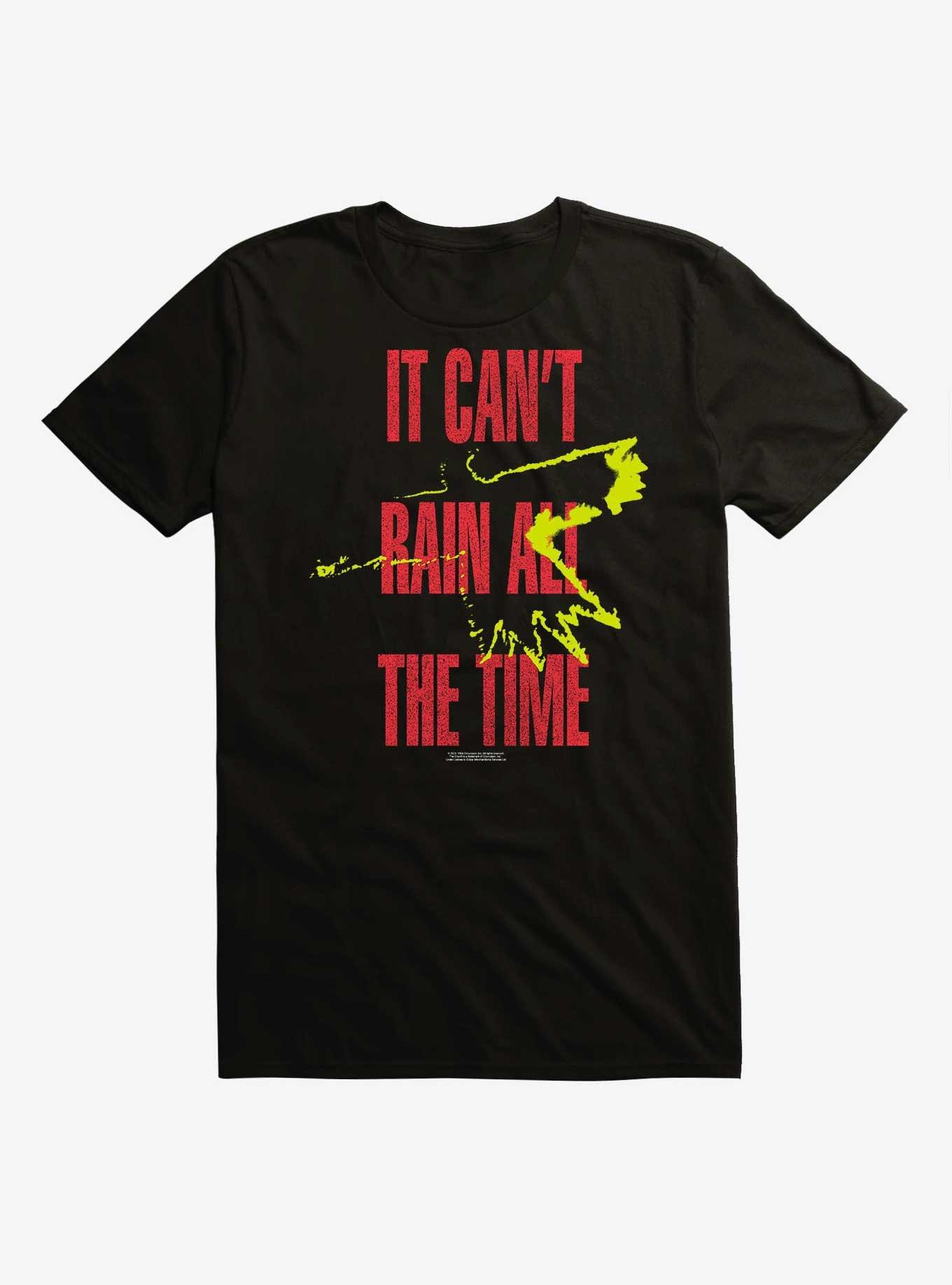 The Crow It Can't Rain All The Time T-Shirt, BLACK, hi-res