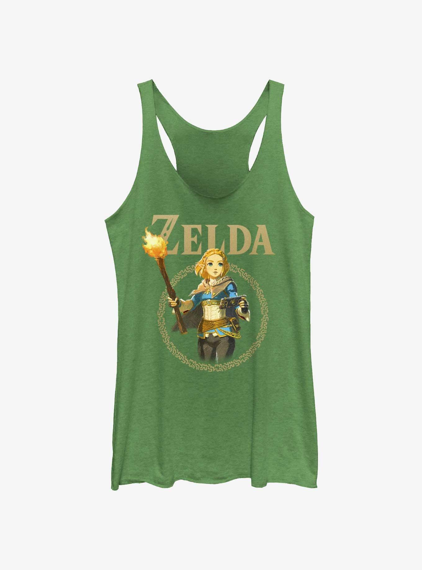 The Legend of Zelda: Tears of the Kingdom Zelda Badge Girls Tank, ENVY, hi-res