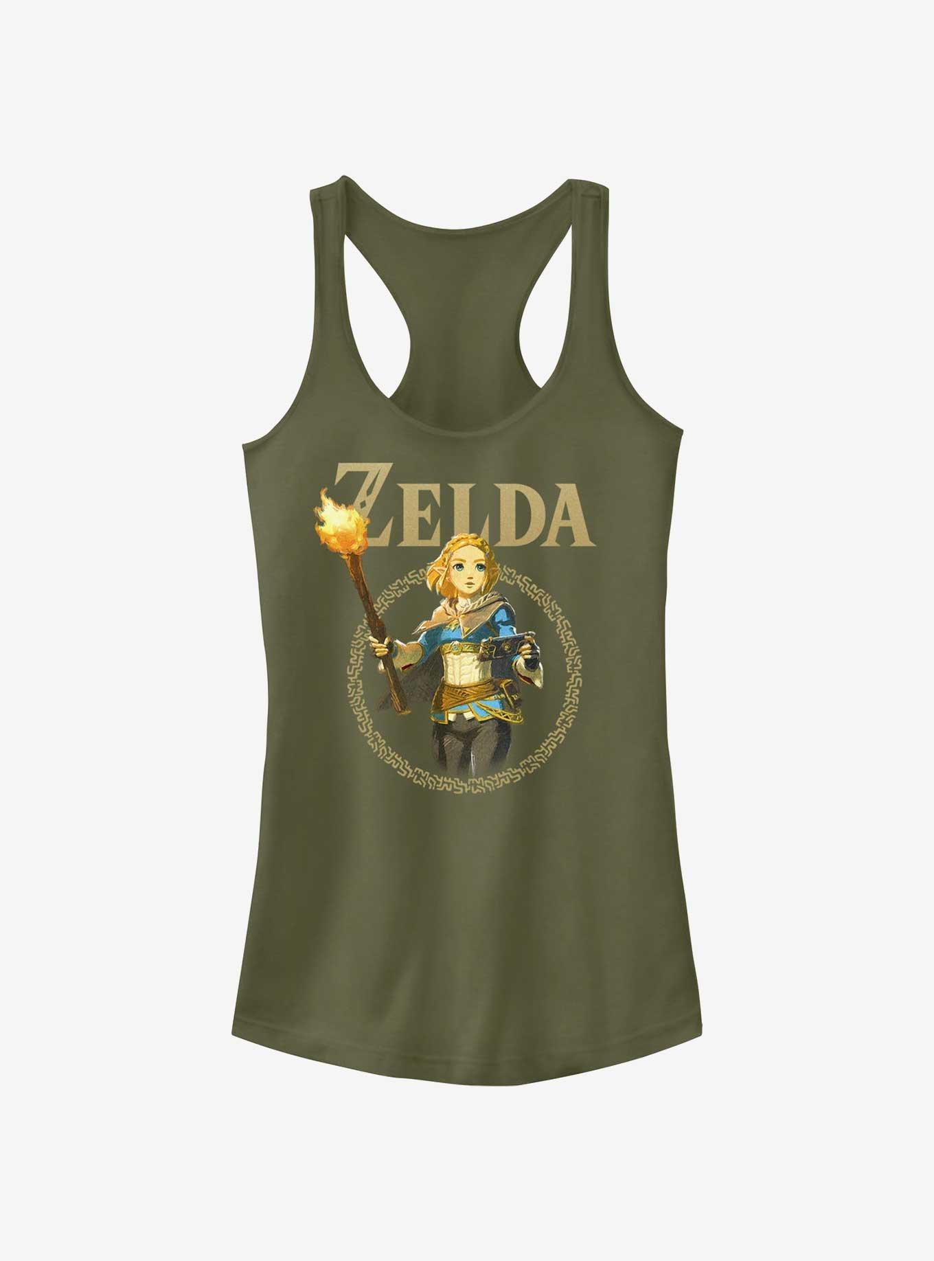 The Legend of Zelda: Tears of the Kingdom Zelda Badge Girls Tank, , hi-res