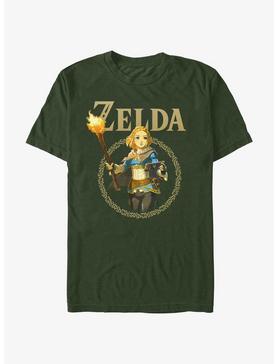 The Legend of Zelda: Tears of the Kingdom Zelda Badge T-Shirt, , hi-res