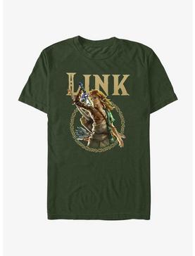The Legend of Zelda: Tears of the Kingdom Link Badge T-Shirt, , hi-res