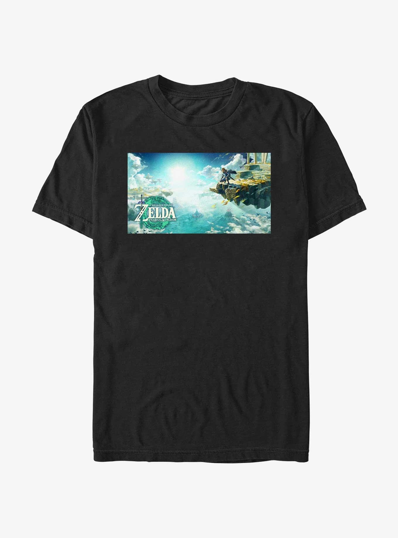 The Legend of Zelda: Tears of the Kingdom Scenic Poster T-Shirt, , hi-res