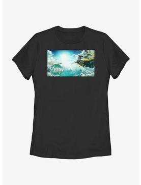 The Legend of Zelda: Tears of the Kingdom Scenic Poster Womens T-Shirt, , hi-res