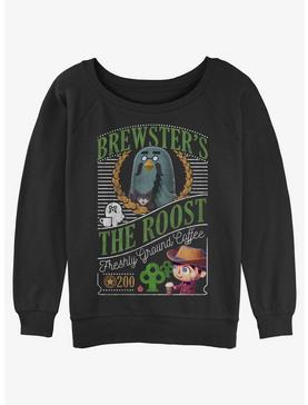 Nintendo Animal Crossing Brewster's Cafe Womens Slouchy Sweatshirt, , hi-res
