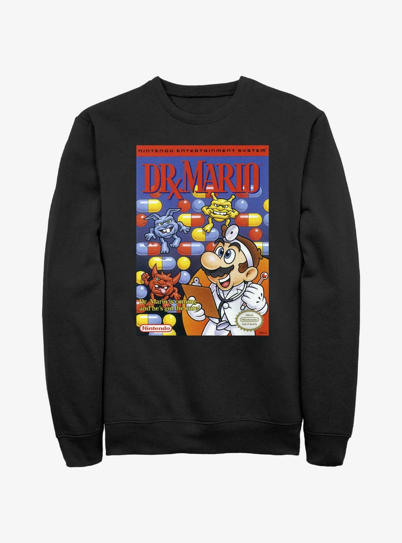 Nintendo Mario Dr. Mario NES Sweatshirt