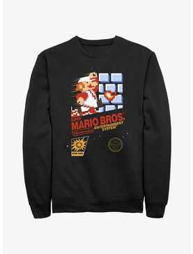 Nintendo Mario Super Mario Bros Retro NES Sweatshirt, , hi-res