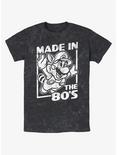 Nintendo Mario Made In The 80's Mineral Wash T-Shirt, BLACK, hi-res