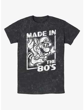 Nintendo Mario Made In The 80's Mineral Wash T-Shirt, , hi-res