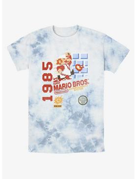 Nintendo Mario 1985 Vintage 8-Bit Bros Tie-Dye T-Shirt, , hi-res