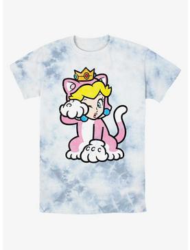 Nintendo Mario Cat Peach Tie-Dye T-Shirt, , hi-res