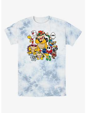Nintendo Mario Villain Stack Tie-Dye T-Shirt, , hi-res