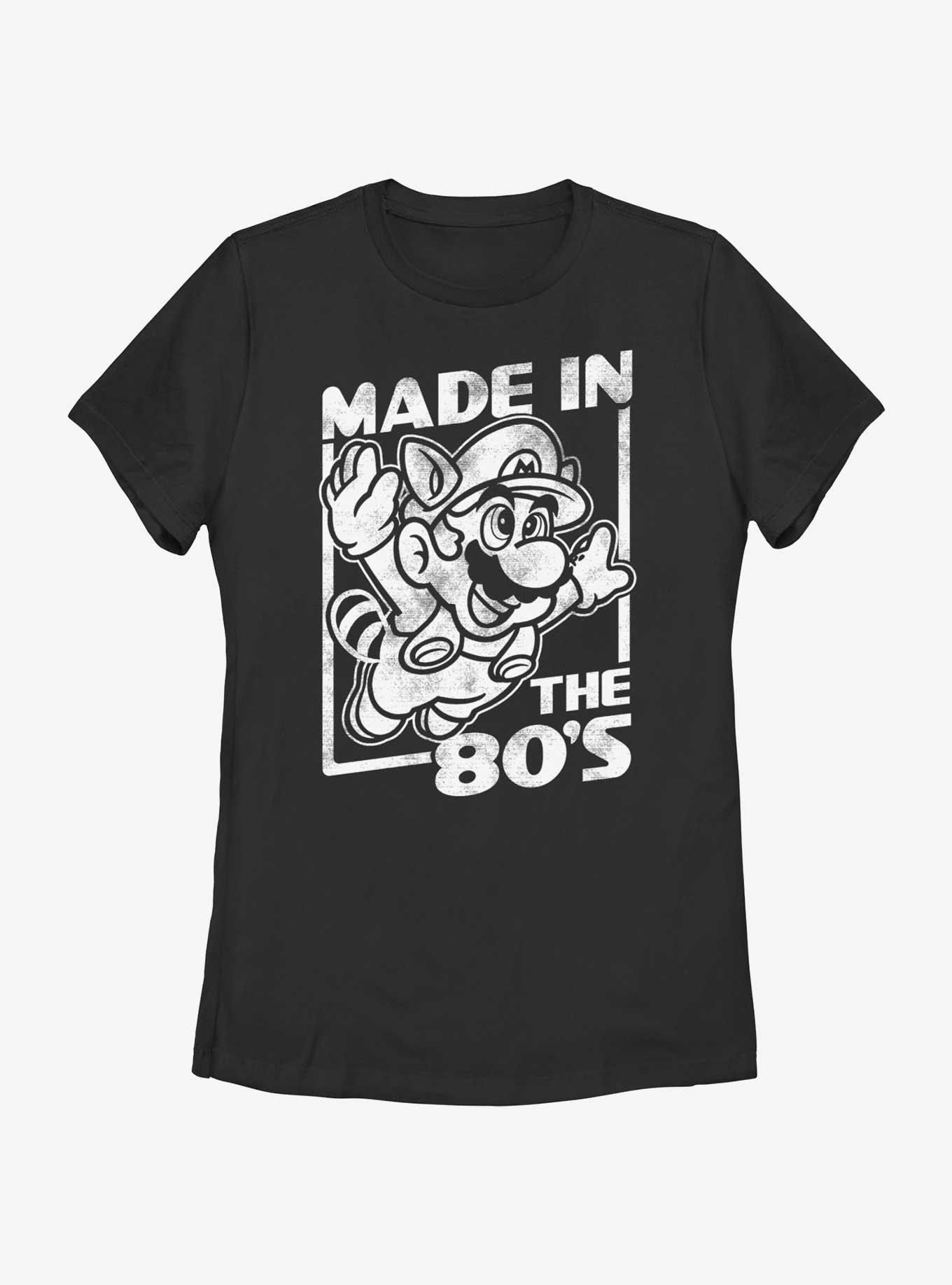 Nintendo Mario Made In The 80's Womens T-Shirt