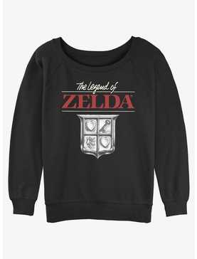 Nintendo The Legend of Zelda 90's Womens Slouchy Sweatshirt, , hi-res