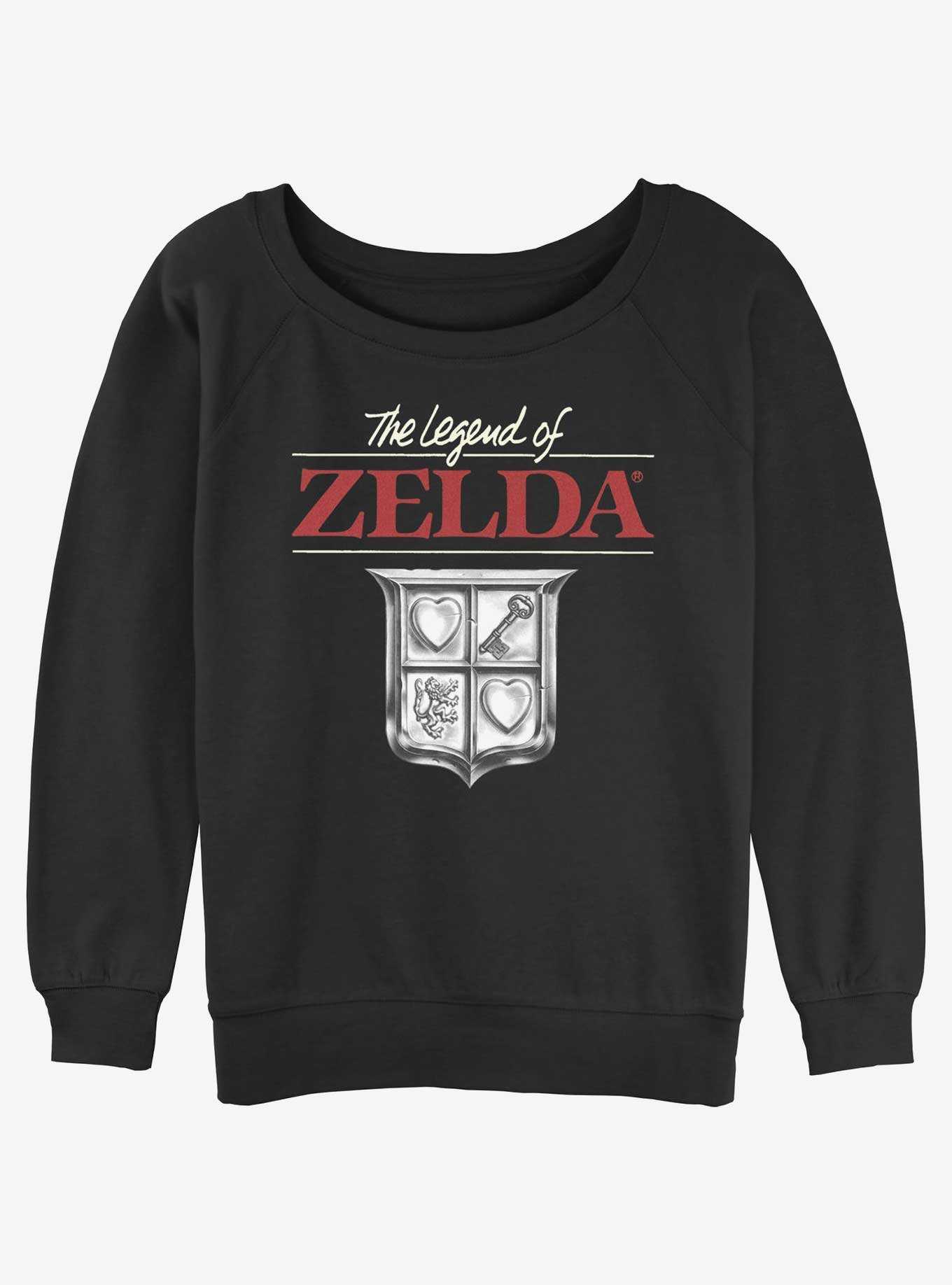 Nintendo The Legend of Zelda 90's Womens Slouchy Sweatshirt, , hi-res