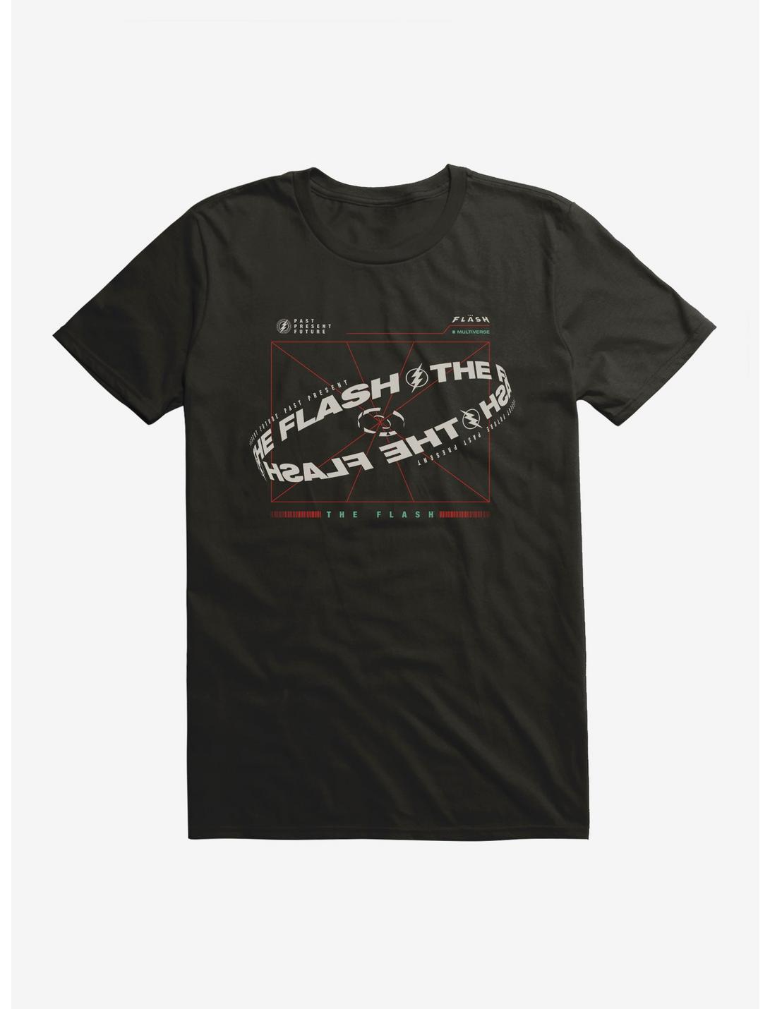 The Flash Past Present Future Scroll T-Shirt, , hi-res
