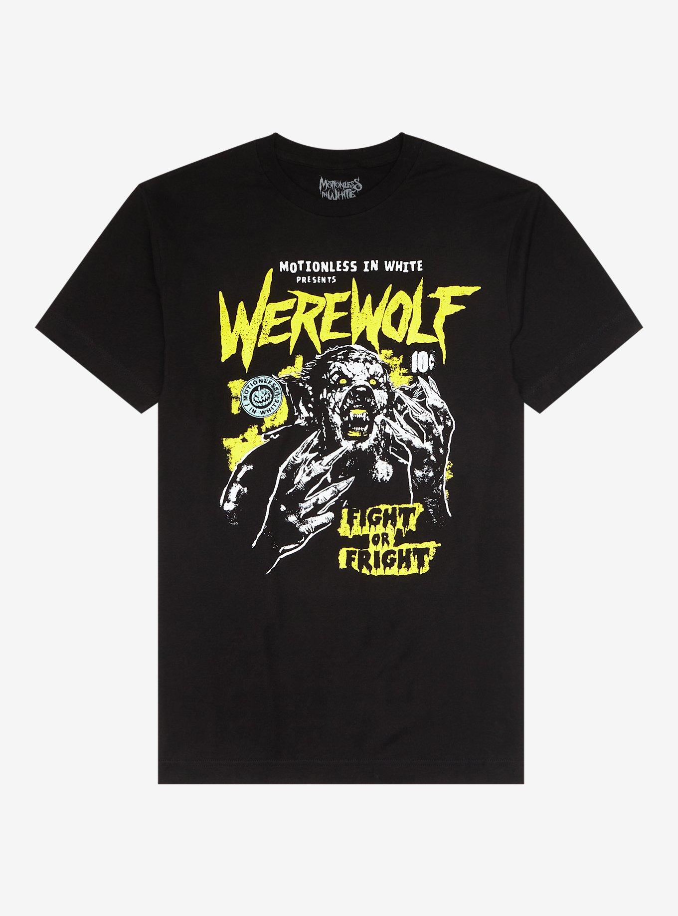 Motionless In White Werewolf Fight Or Fright TShirt Hot Topic