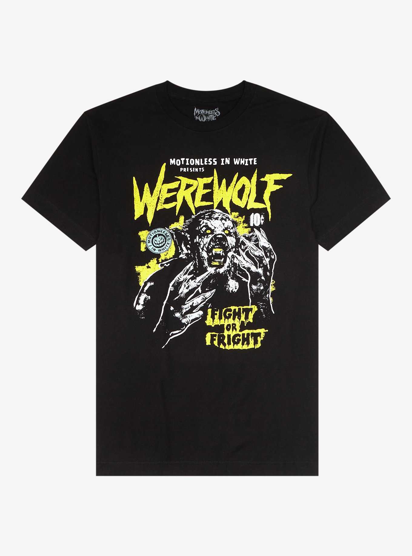 Motionless In White Werewolf Fight Or Fright T-Shirt, , hi-res