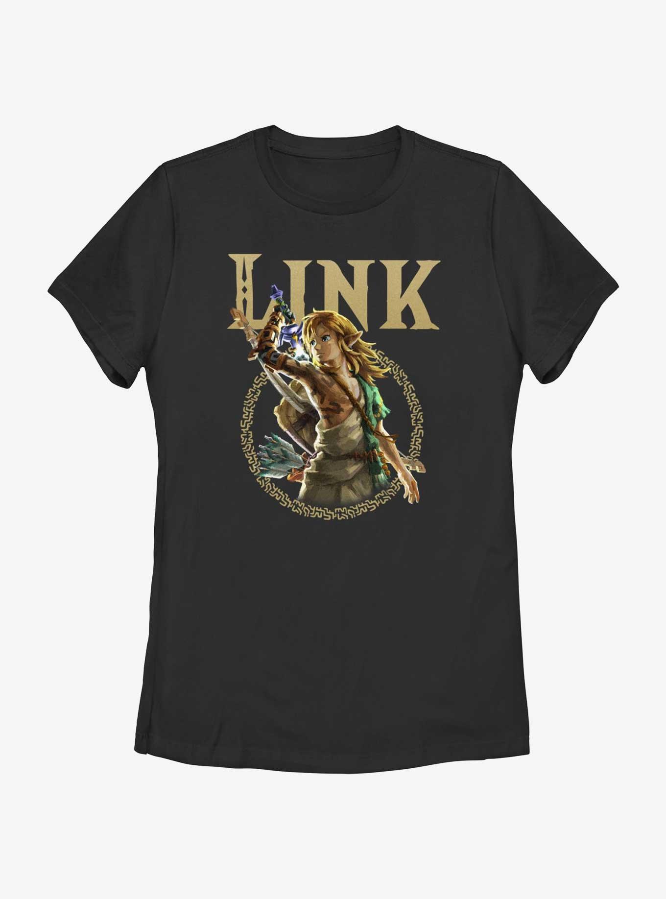 The Legend of Zelda: Tears of the Kingdom Link Badge Womens T-Shirt, , hi-res