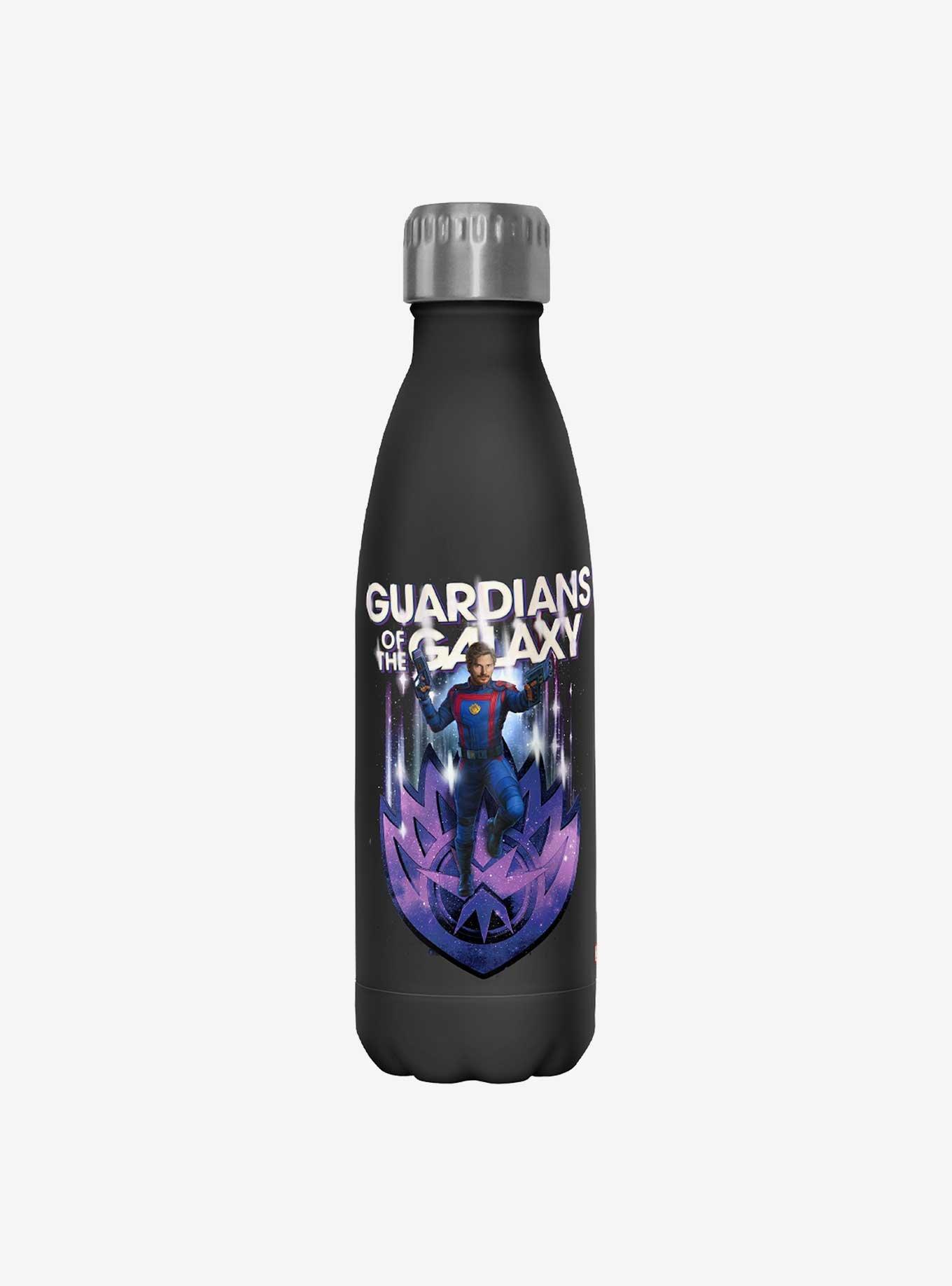 Marvel Guardians of the Galaxy Vol. 3 Star-Lord Badge Water Bottle, , hi-res