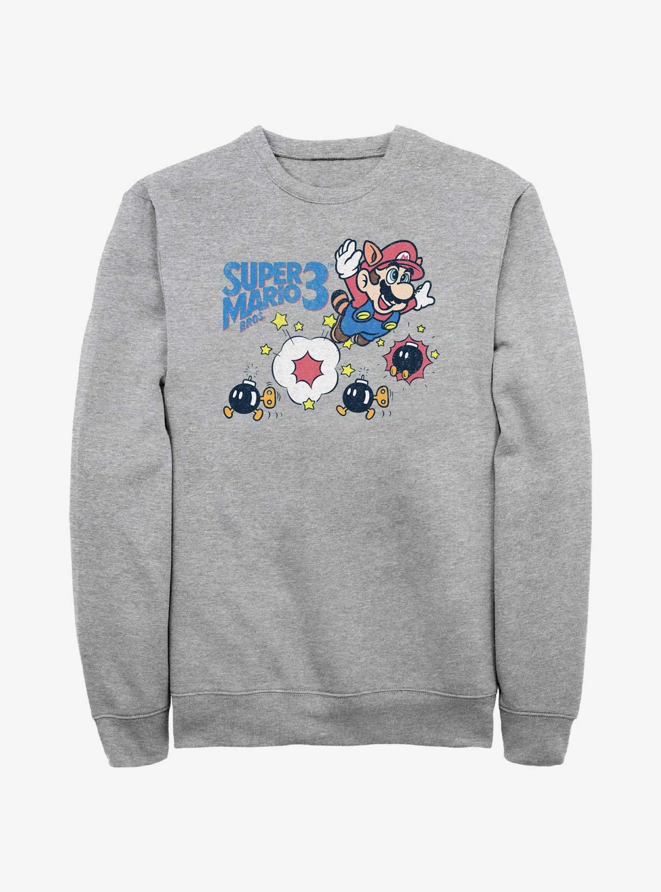 Nintendo Mario Super Mario Bros 3 Sweatshirt, , hi-res