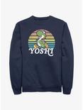 Nintendo Mario Yoshi Run Sweatshirt, NAVY, hi-res