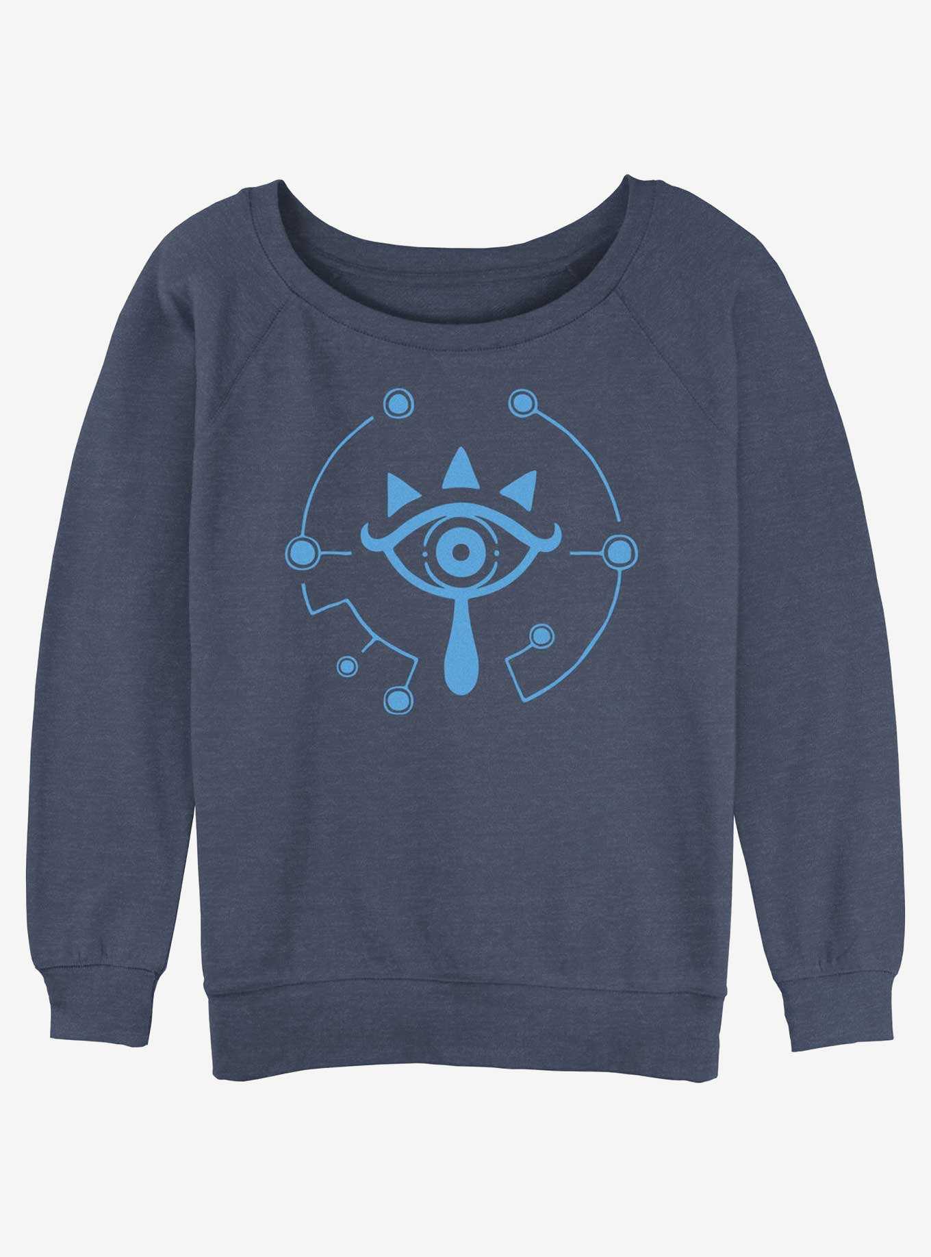 Nintendo The Legend of Zelda Ocarina of Time Lens of Truth Icon Womens Slouchy Sweatshirt, , hi-res