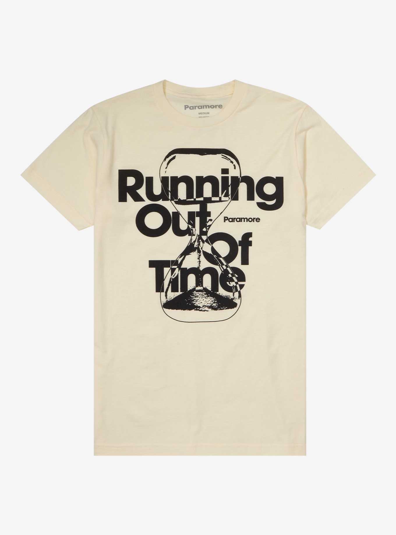 Paramore Running Out Of Time Boyfriend Fit Girls T-Shirt, , hi-res