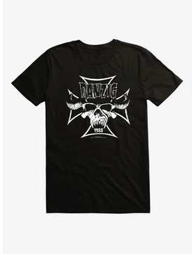 Danzig Cross Skull Logo T-Shirt, , hi-res