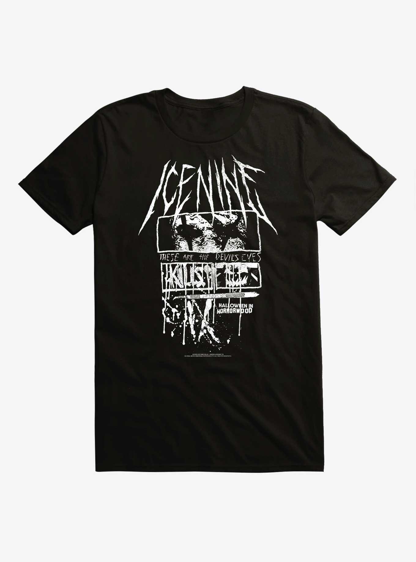 Ice Nine Kills The Devil's Eyes T-Shirt, BLACK, hi-res