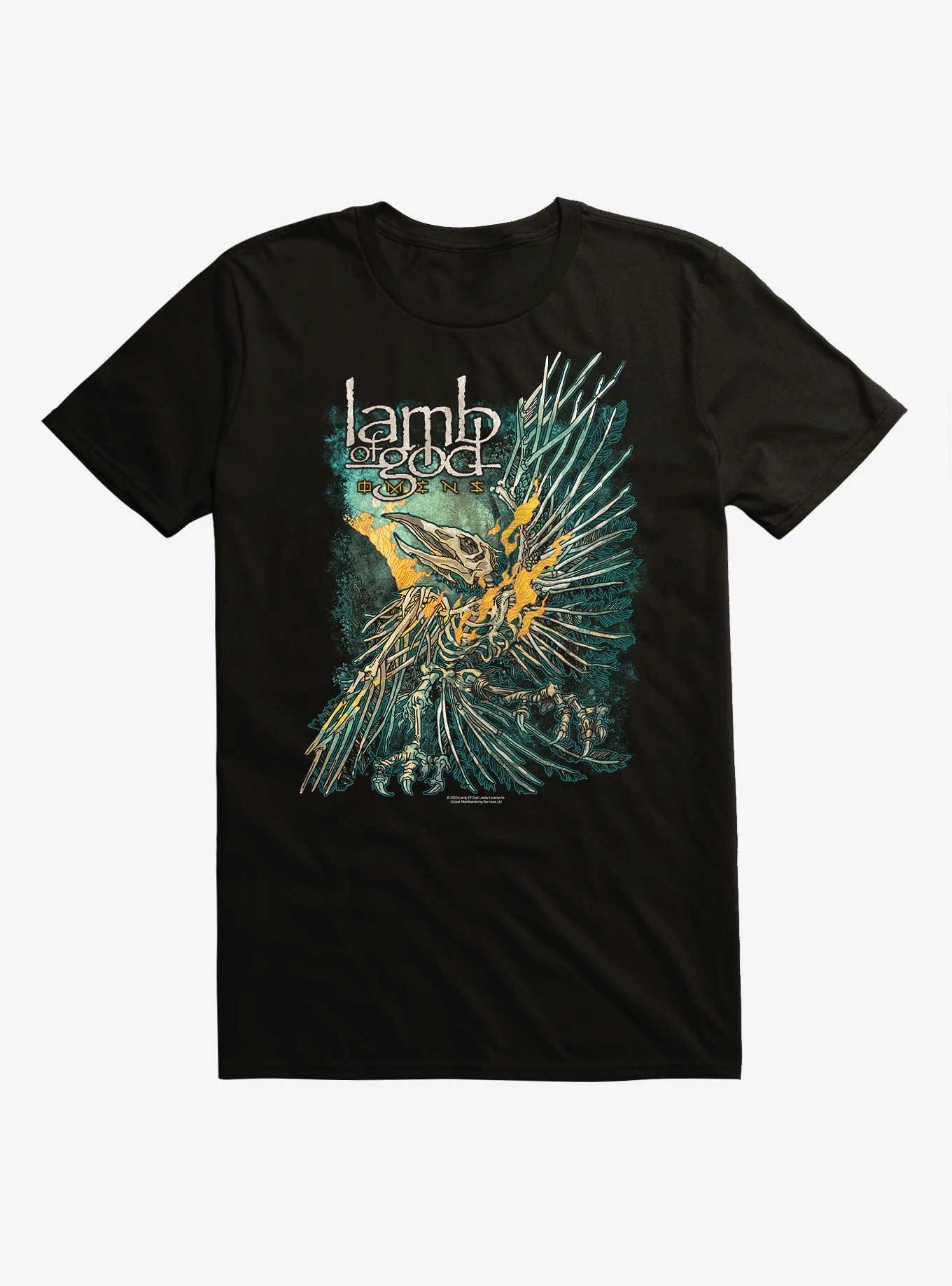 Lamb Of God Omens T-Shirt, BLACK, hi-res