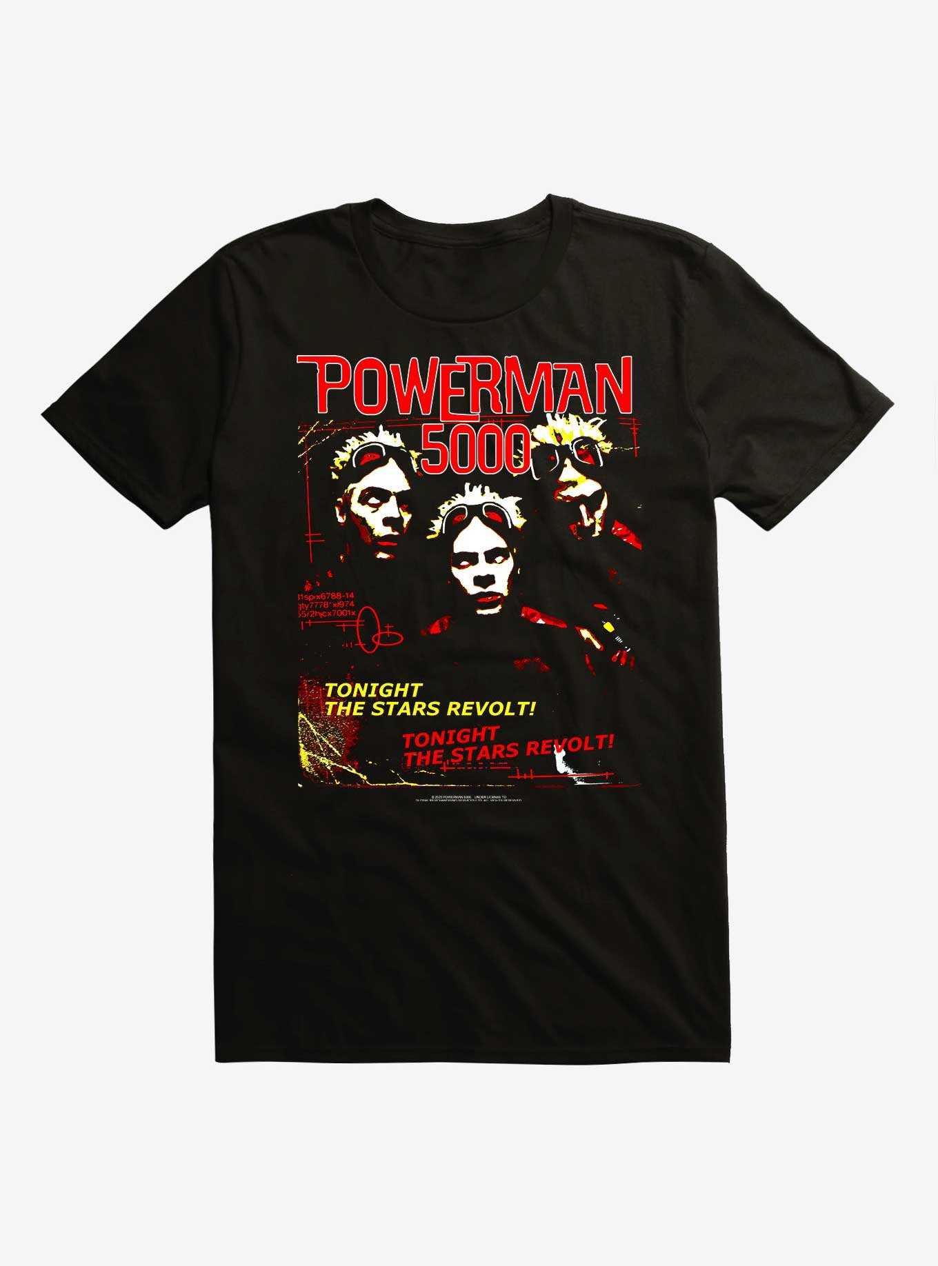 Powerman 5000 The Stars Revolt T-Shirt, , hi-res