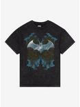 Batman Dark Knight Filigree T-Shirt, BLACK, hi-res