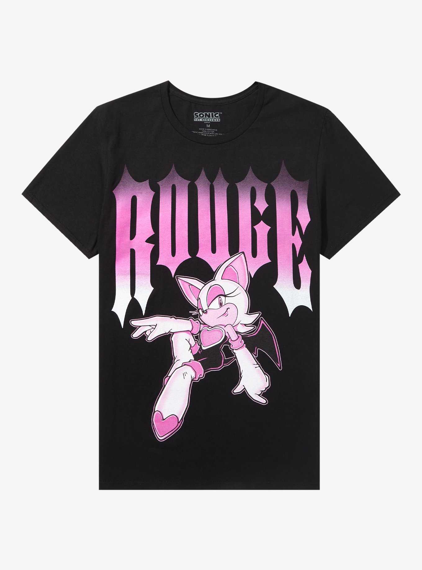 Sonic The Hedgehog Rouge The Bat Boyfriend Fit Girls T-Shirt, , hi-res