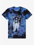 Corpse Bride Emily Frame Blue Tie-Dye Boyfriend Fit Girls T-Shirt, MULTI, hi-res
