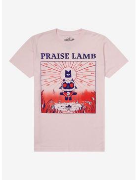 Cult Of The Lamb Praise Lamb Boyfriend Fit Girls T-Shirt, , hi-res
