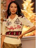 Her Universe Disney Chip 'N Dale Holiday Knit Top Her Universe Exclusive, FESTIVE - MULTI, hi-res