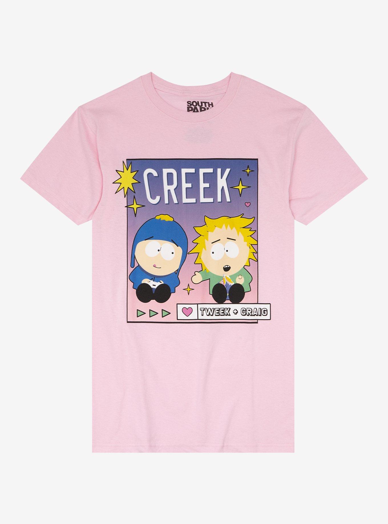 South Park Creek Pink Playlist Boyfriend Fit Girls T-Shirt, MULTI, hi-res
