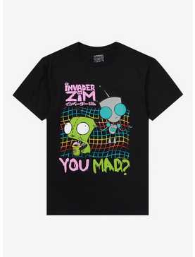 Invader Zim You Mad GIR Boyfriend Fit Girls T-Shirt, , hi-res