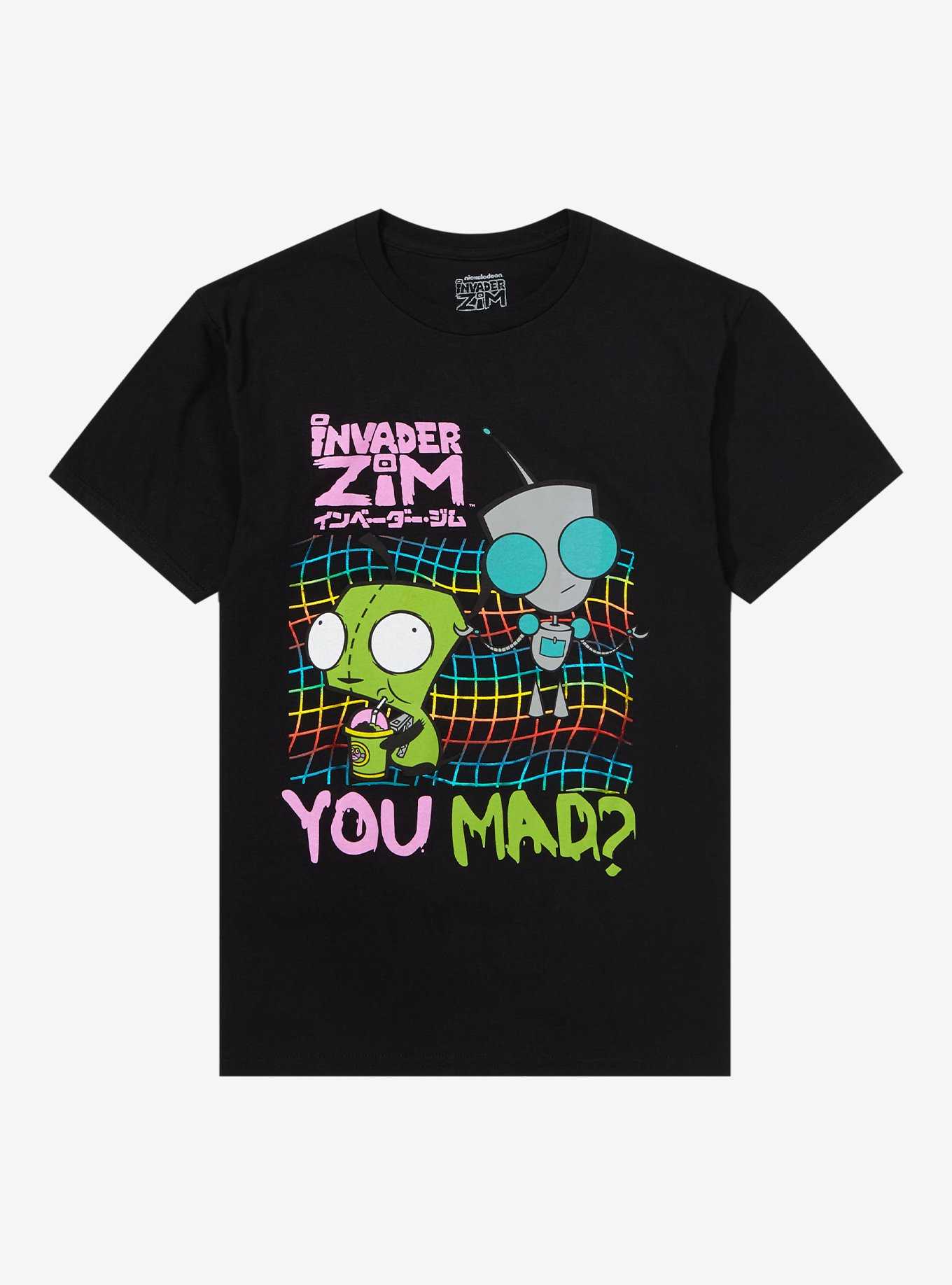 Invader Zim We're Doomed Boyfriend Fit Girls T-Shirt